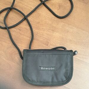 Sherpani Black Mini Crossbody Bag
